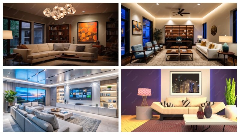 Use Layered Lighting for a Modern Look